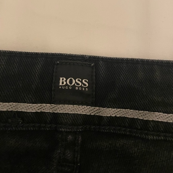 Black Hugo Boss Candiani Jeans Mens 34 x 34 - Picture 5 of 8
